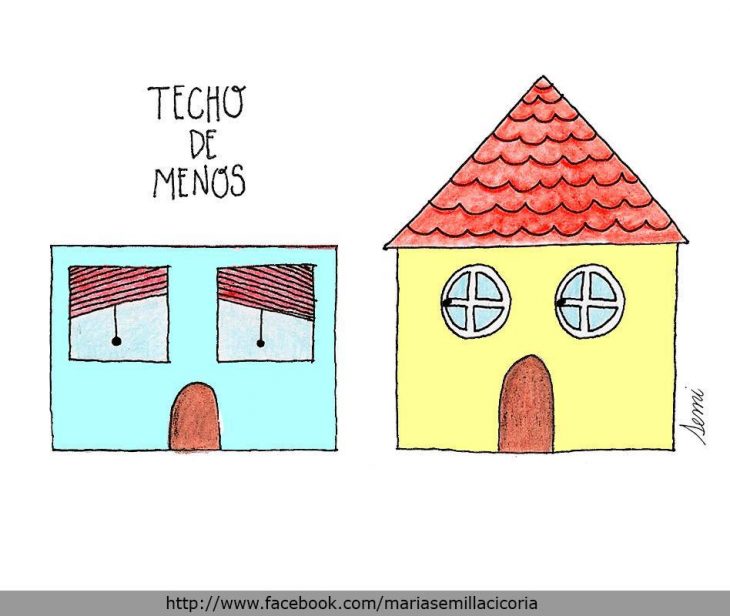 TECHO DE MENOS