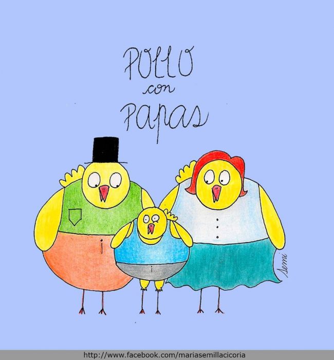 POLLO CON PAPAS