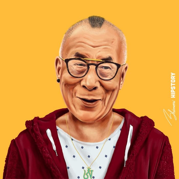 Líderes hipsters dalai