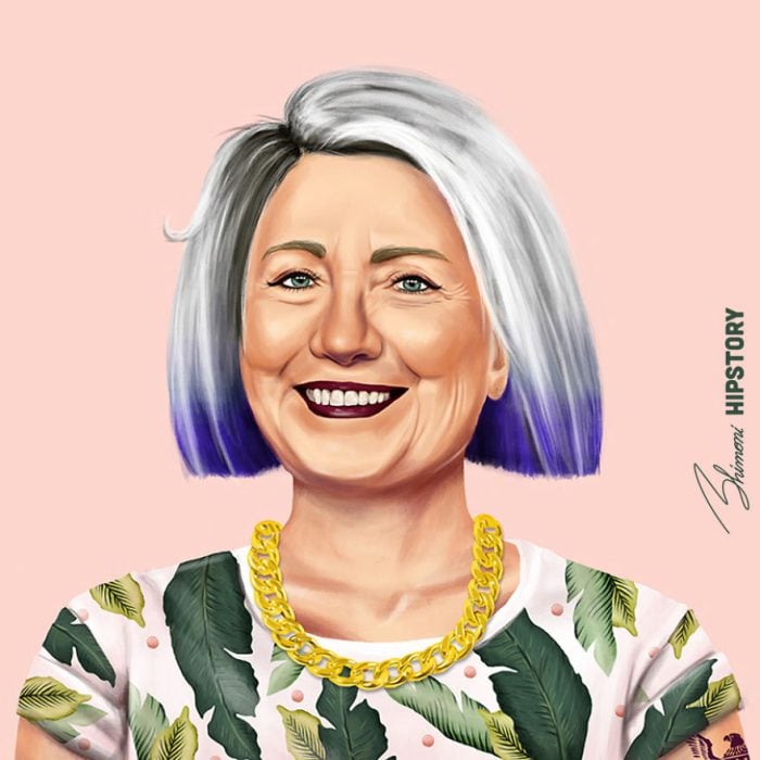 Líderes hipsters hillary