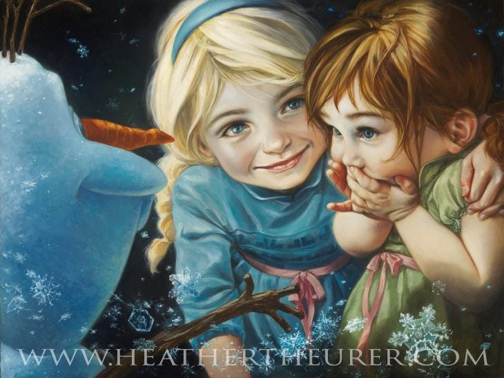 frozen pintura heather