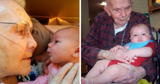 Cover Fotos de abuelos conociendo a sus nietos por primera vez