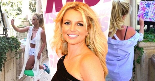 Cover Britney Spears vendió una pintura suya en 10 mil dólares