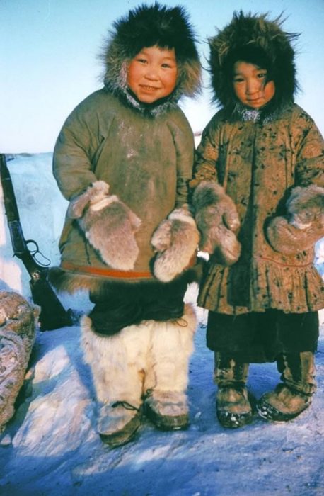 niños esquimales