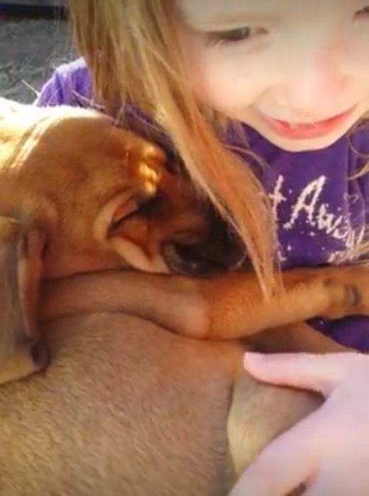 Katy y el perrito