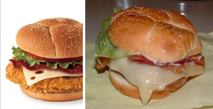 las hamburguesas no se parecen