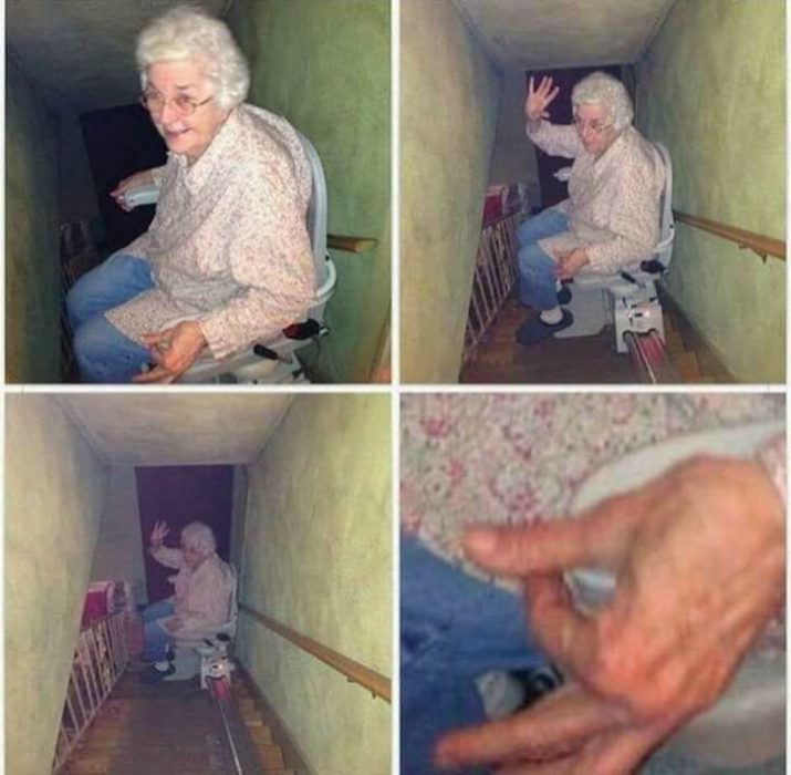 La abuela te quiere decir algo