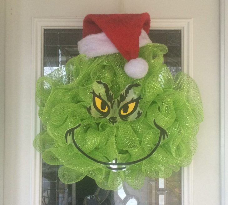 navidad decorada por grinch