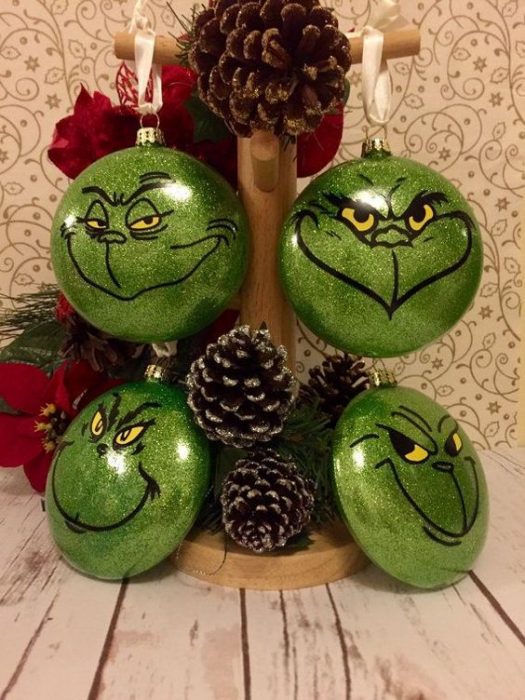 navidad decorada por grinch