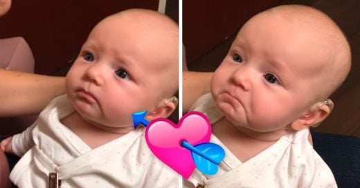 Cover Bebé sorda escucha por primera vez a su mamá y todos estamos llorando