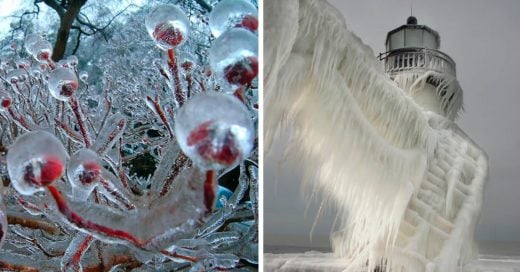 Cover Asombrosas formaciones naturales en hielo que parecen obras de arte