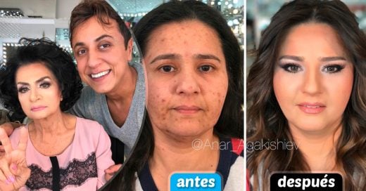 Cover Tendrás que ver dos veces a estas mujeres; este maquillador además de dejarlas bellas, les quitó edad