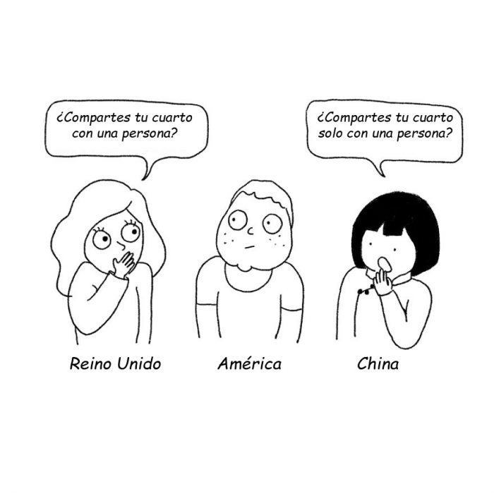 caricatura de chinos