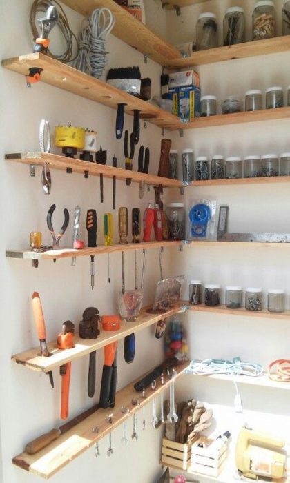 DIY taller organizado