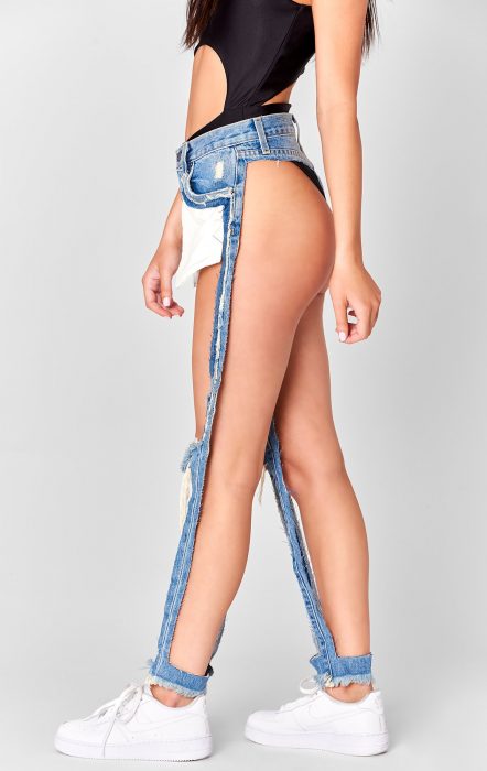 Extreme Cut Out' Jeans