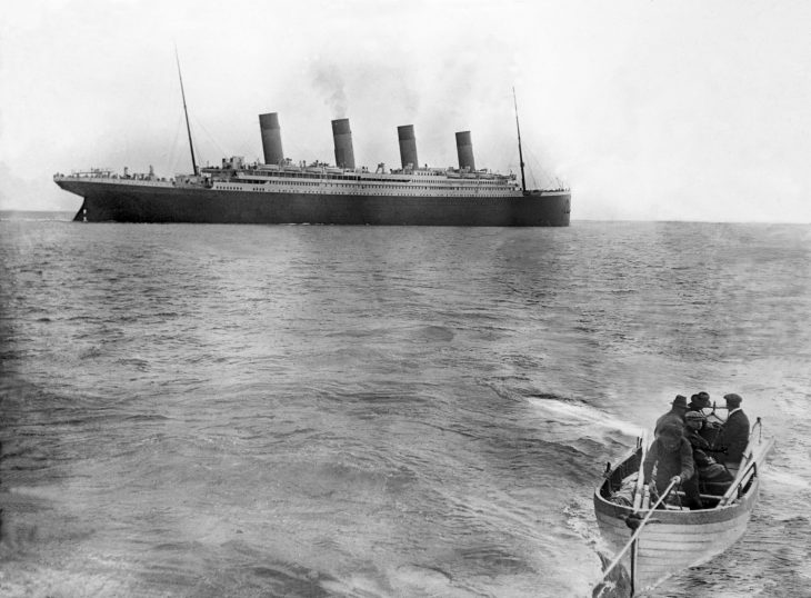 La última foto del Titanic antes de hundirse