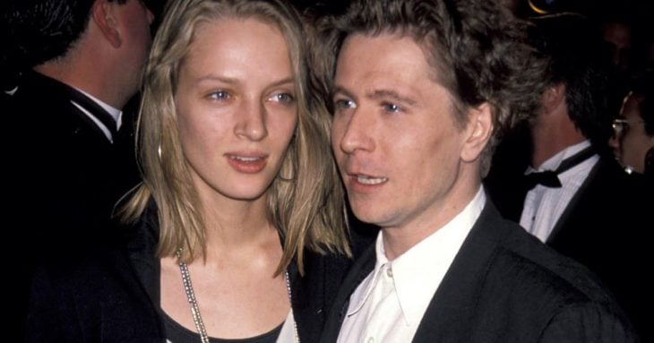 Uma Thurman y Gary Oldman pareja