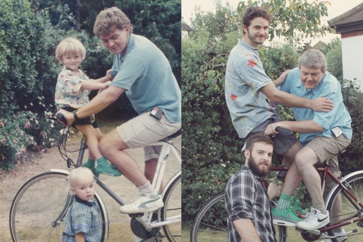 familia fotografía recreación