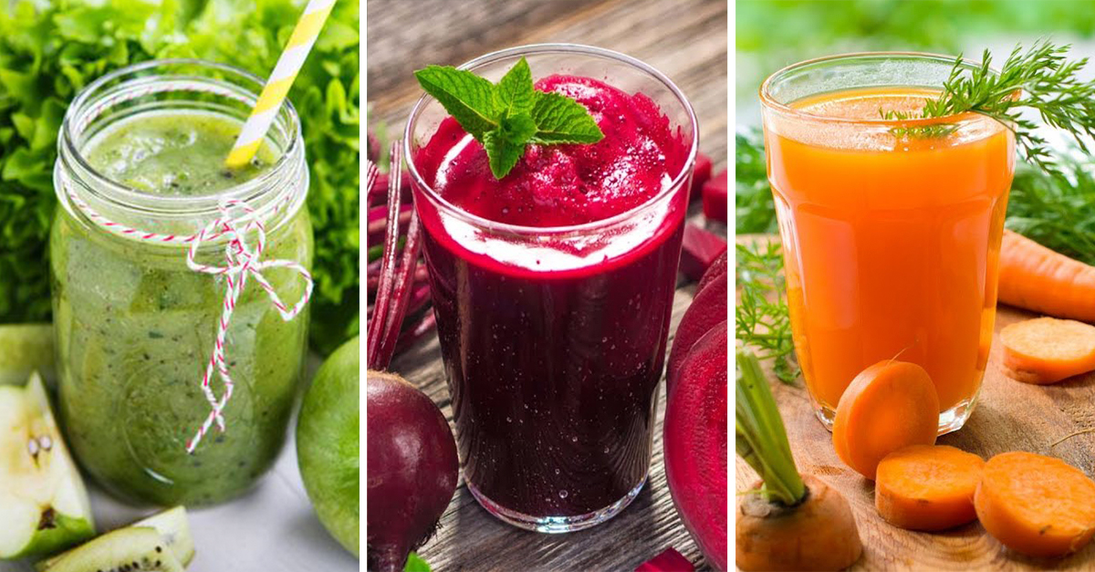 11 Jugos naturales que te ayudarán a recobrar tu salud