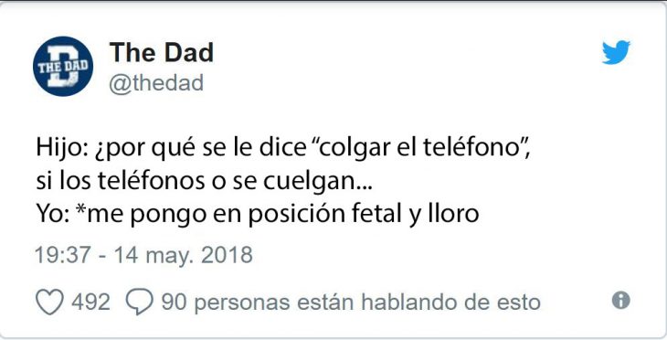 Tuit colgar el teléfono