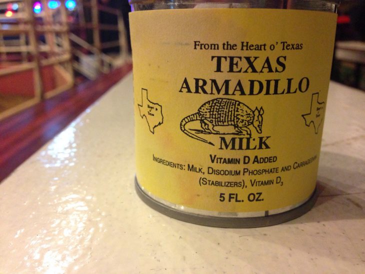 Leche de armadillo