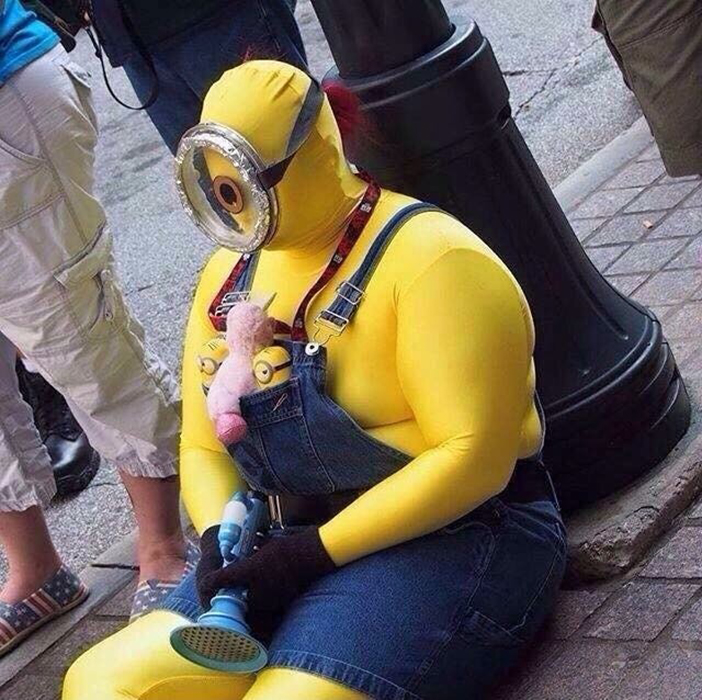 12. Un minion salido de tus pesadillas.