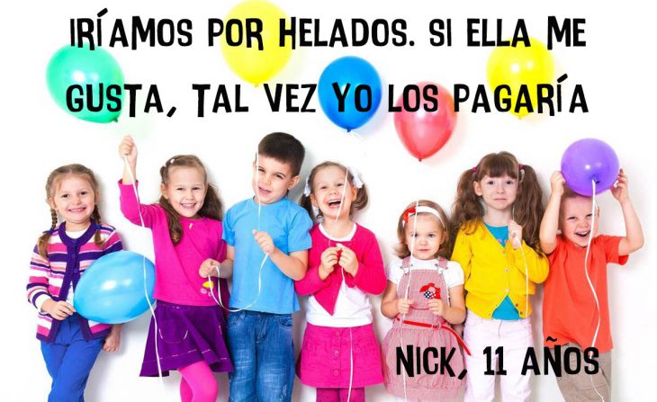 Niños hablando sobre el matrimonio