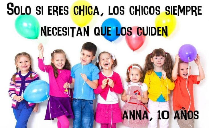 Niños hablando sobre el matrimonio