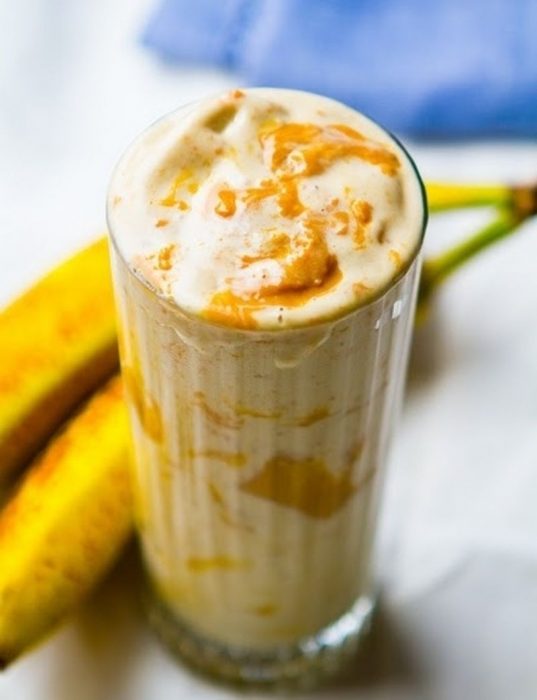 smoothie de banana y miel