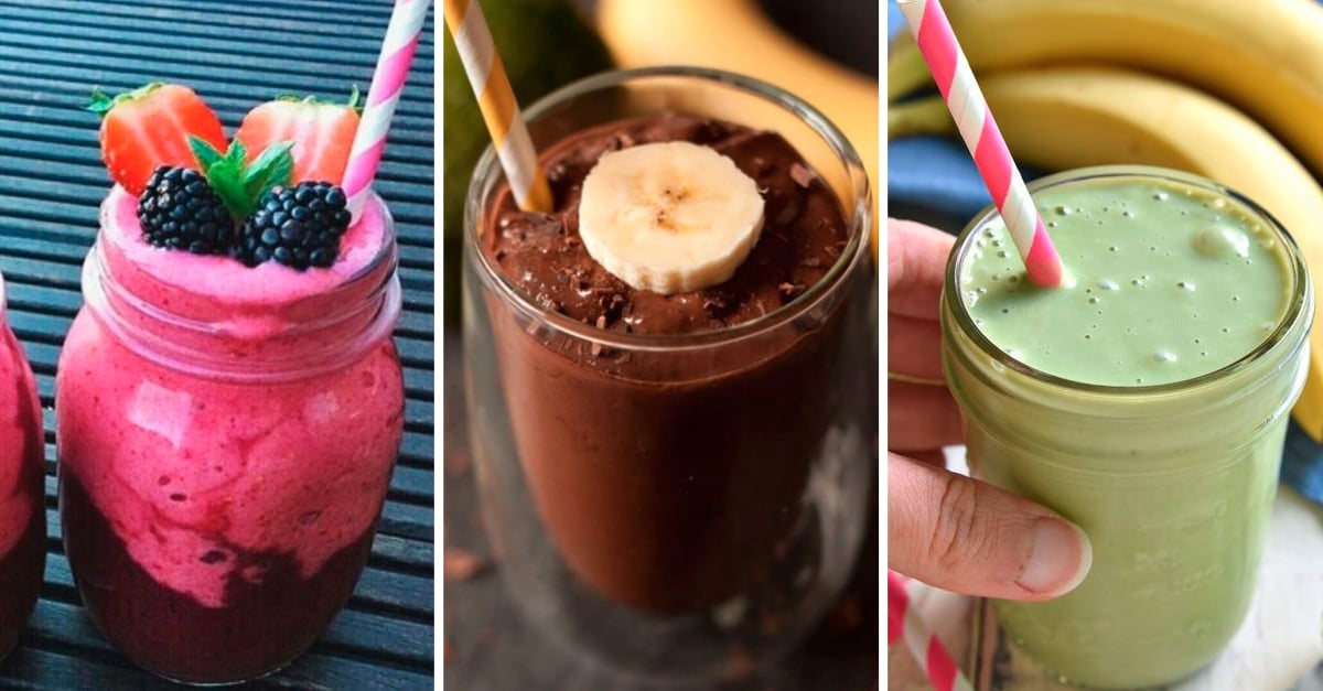 10 Smoothies tan ricos que no creerás que son saludables