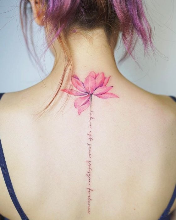 tatuajes en la espina dorsal