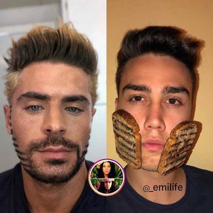 chico parodia a Zac Efron