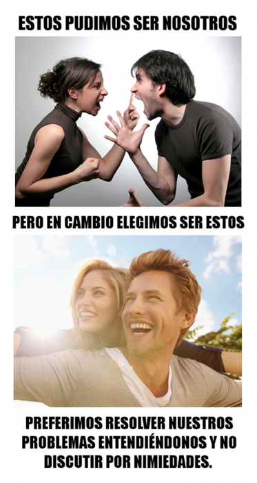 meme relación sana 