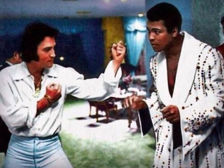 Elvis y Muhammad Ali, 1973