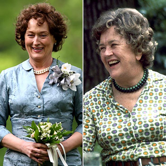 Julia Child y Meryl Streep