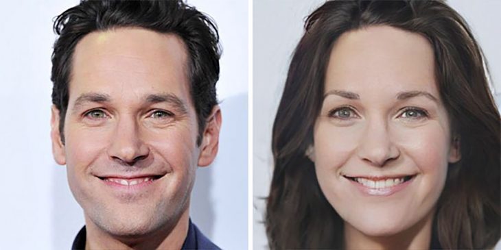 Paul Rudd de mujer