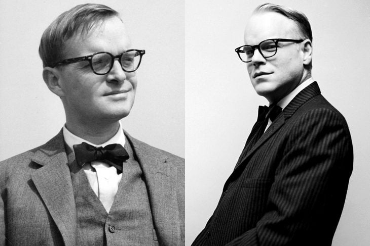 Truman Capote y Philip Seymour Hoffman