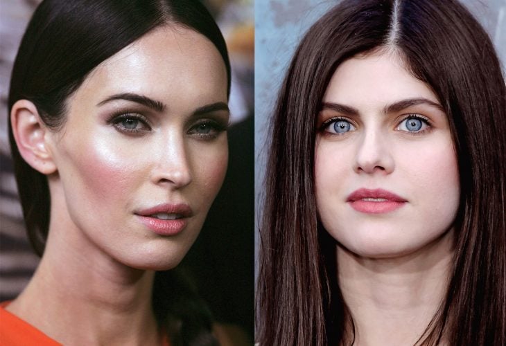 Megan Fox y Alexandra Daddario comparación 