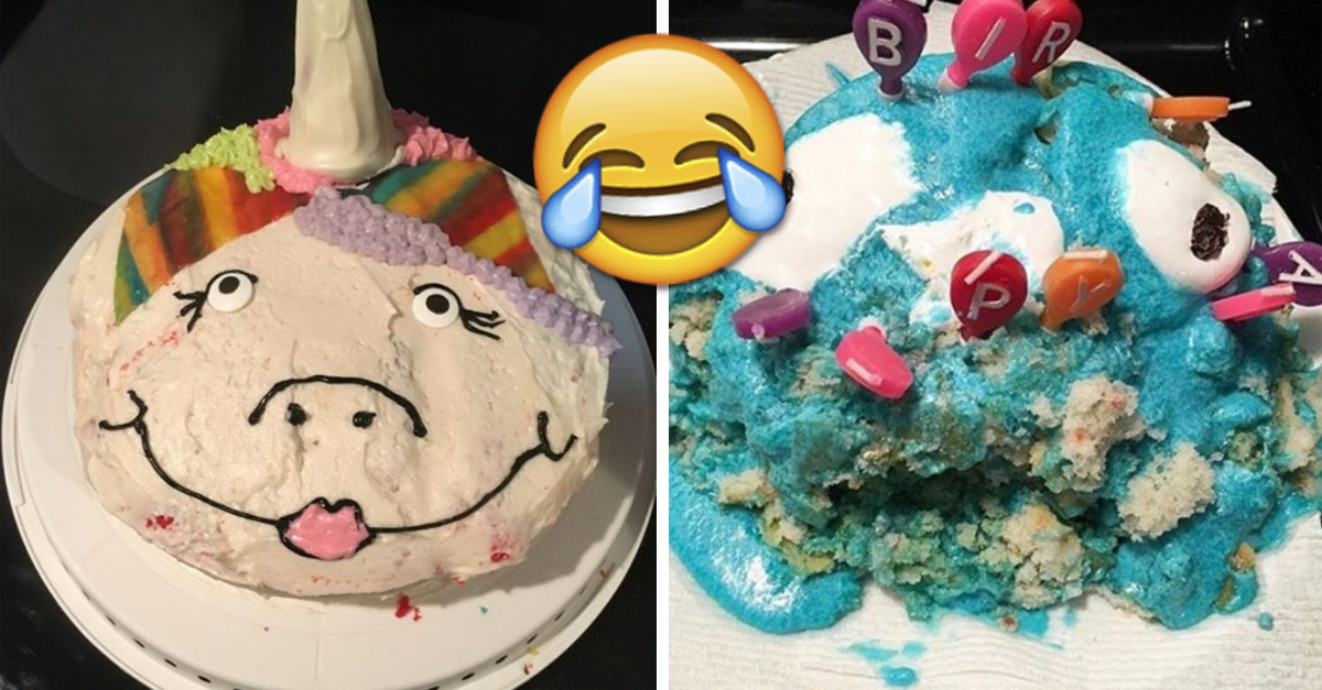 15 Pasteles que preferirían nunca haber sido horneados