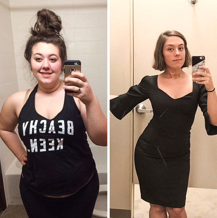 22 filles qui ont subies une transformation extrême : avant / après