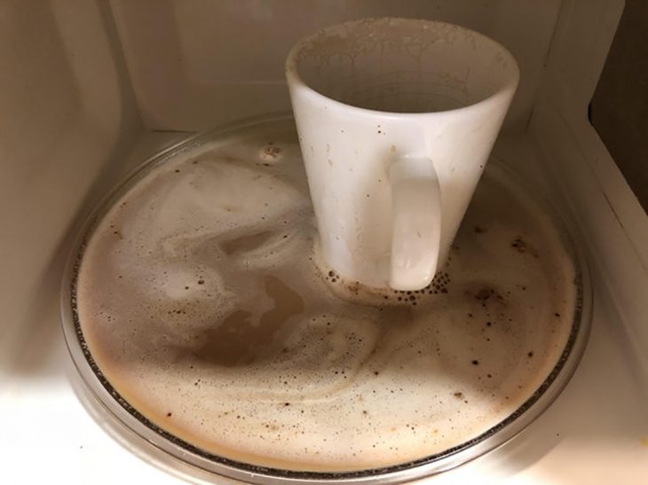 capuccino en microondas