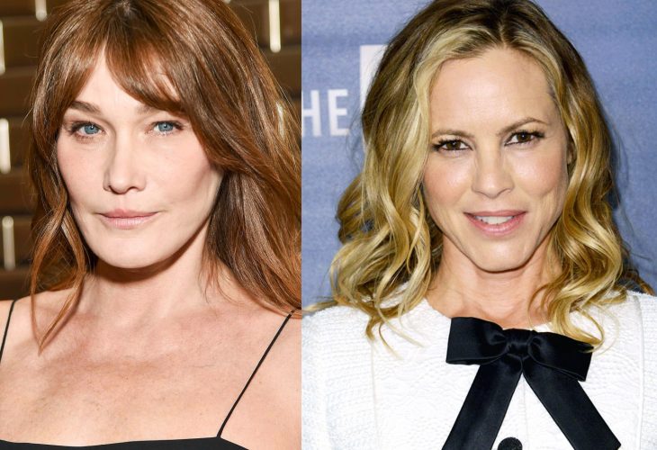 Carla Bruni y Maria Bello comparación 