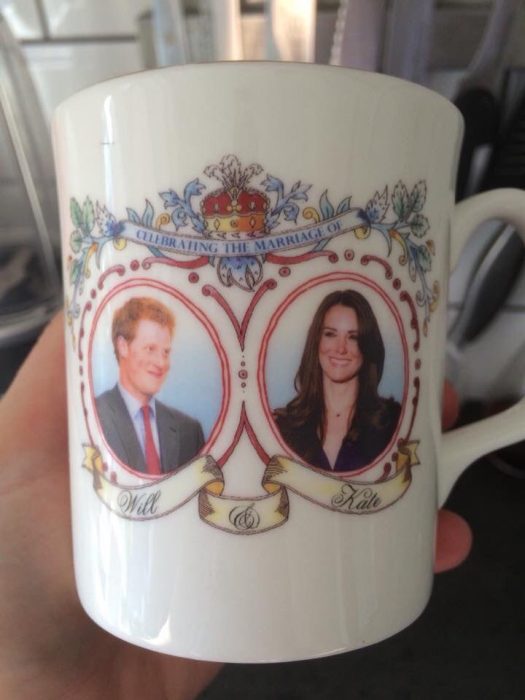 taza de kate middleton y harry