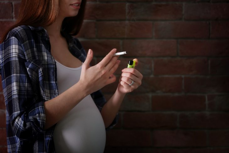 fumando en el embarazo