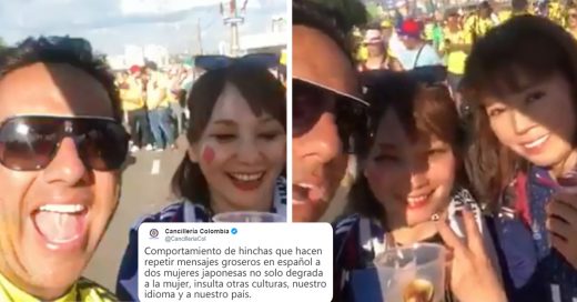 Cover Fanáticos colombianos acosan verbalmente a hincha japonesa en Rusia