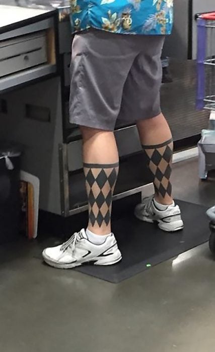 tatuaje de calcetines 