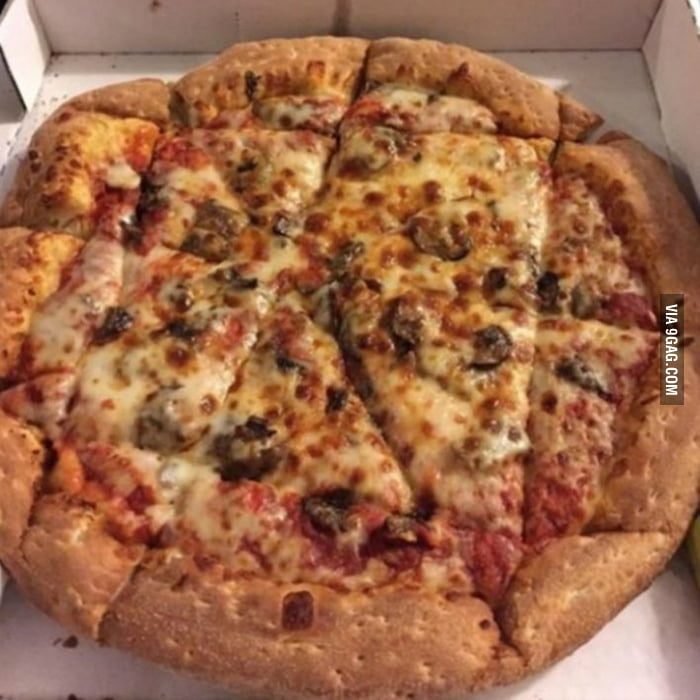 pizzería que hace rebanadas feas 