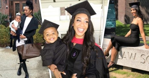 Cover Una madre soltera se gradúa en Harvard con su bebé recién nacida en brazos