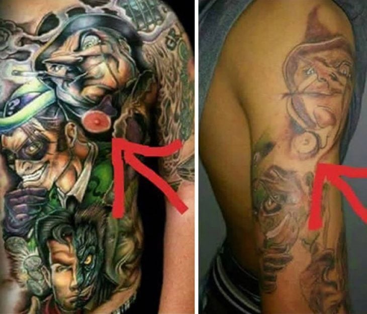 horrendos tatuajes