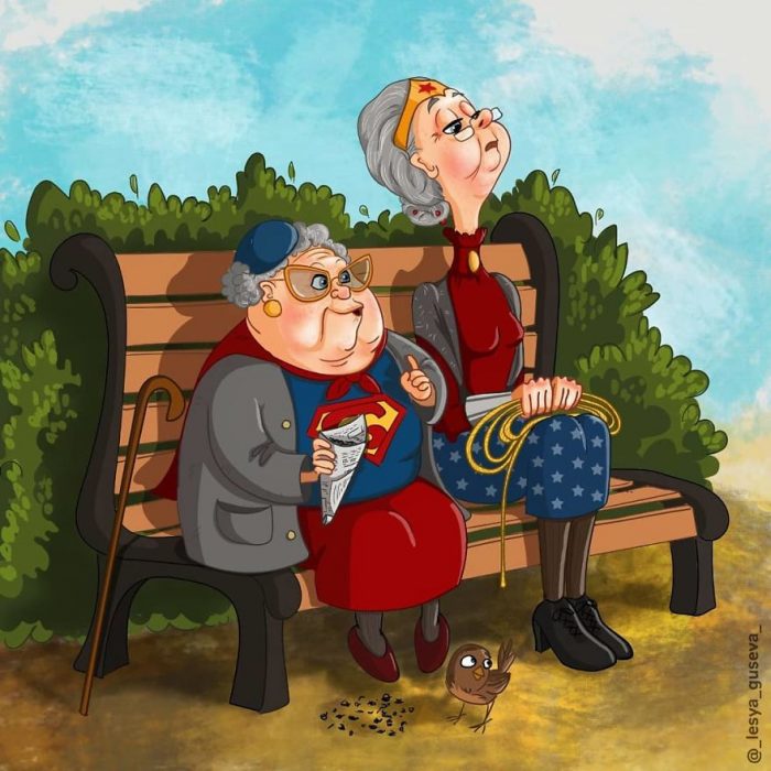 superhéroes ancianos